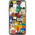 iPhone XS Max Colorful Scraps Collage Clear Phone Case - The Urban Flair