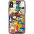 iPhone X/XS Colorful Scraps Collage Clear Phone Case - The Urban Flair