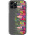 Colorful Spring Wild Flowers Clear Phone Case iPhone 12 Pro exclusively offered by The Urban Flair