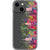 Colorful Spring Wild Flowers Clear Phone Case iPhone 13 Mini exclusively offered by The Urban Flair