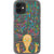 iPhone 12 Mini Colorful Trippy Alien Clear Phone Case - The Urban Flair