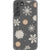 Cream Snowflakes Clear Phone Case Galaxy S22 Plus exclusively offered by The Urban Flair