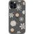iPhone 12 Pro Cream Snowflakes Clear Phone Case - The Urban Flair
