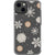 iPhone 13 Cream Snowflakes Clear Phone Case - The Urban Flair