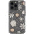 iPhone 13 Pro Cream Snowflakes Clear Phone Case - The Urban Flair