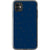 iPhone 11 Navy Cut Out Stars Clear Phone Cases - The Urban Flair