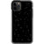 iPhone 11 Pro Black Cut Out Stars Clear Phone Cases - The Urban Flair