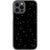 iPhone 12 Pro Max Black Cut Out Stars Clear Phone Cases - The Urban Flair