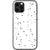 iPhone 12 Pro White Cut Out Stars Clear Phone Cases - The Urban Flair
