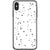 iPhone XS Max White Cut Out Stars Clear Phone Cases - The Urban Flair