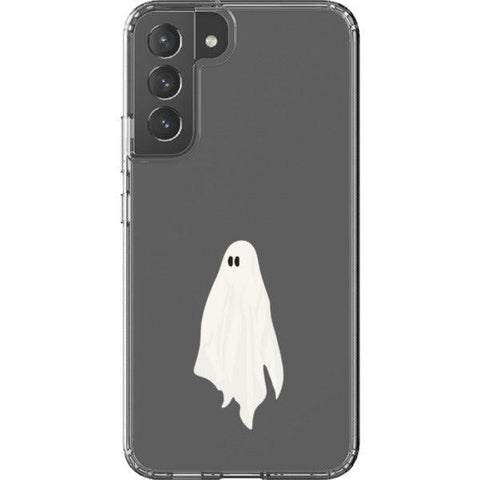 Cute Minimal Ghost Clear Phone Case Galaxy S22 Plus exclusively offered by The Urban Flair