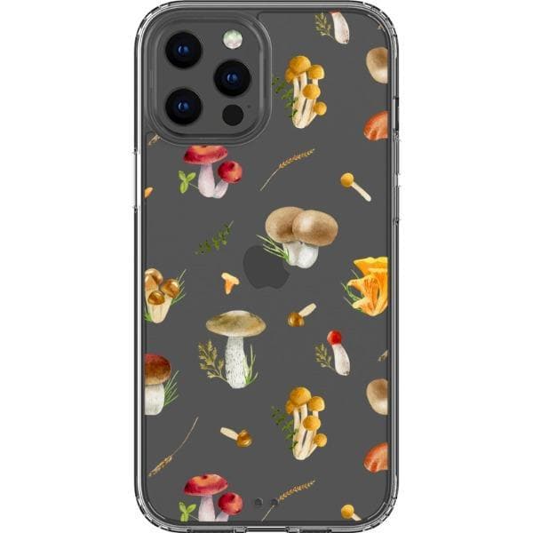 Cute Mushroom Clear Phone Case Cute Mushroom Clear Phone Case