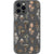 iPhone 12 Pro Max Cute Neutral Mushrooms Clear Phone Case - The Urban Flair