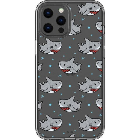 Cute Shark Clear Phone Case for your iPhone 13 Pro Max exclusively at The Urban Flair