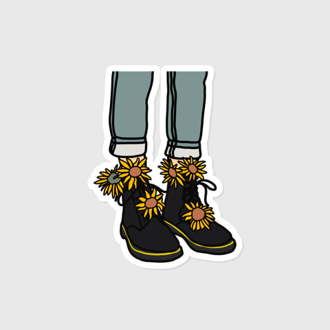 Line Art Illustration Vinyl Waterproof Stickers (Pick A Single Sticker Design)