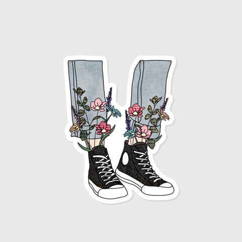 Line Art Illustration Vinyl Waterproof Stickers (Pick A Single Sticker Design)