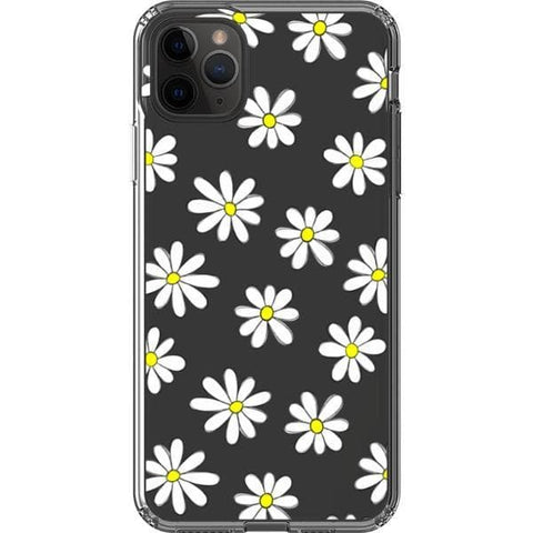 Daisy Doodles Clear Phone Case for your iPhone 11 Pro Max exclusively at The Urban Flair
