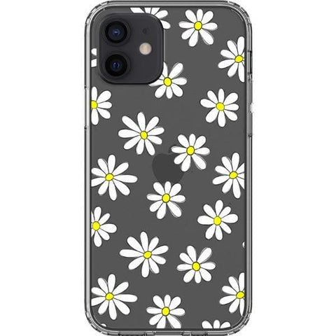 Daisy Doodles Clear Phone Case for your iPhone 12 exclusively at The Urban Flair