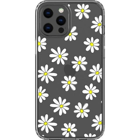 Daisy Doodles Clear Phone Case for your iPhone 12 Pro Max exclusively at The Urban Flair
