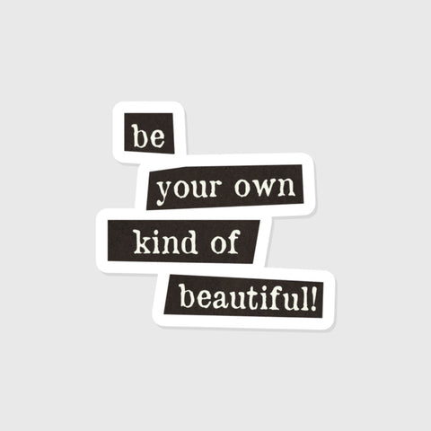 Quotes/Phrases Vinyl Waterproof Stickers (Pick A Single Sticker Design)