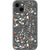 Earth Tone Terrazzo Clear Phone Case for your iPhone 13 Mini exclusively at The Urban Flair