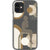iPhone 12 Mini Earthtone Feminine Abstract Shapes Clear Phone Case - The Urban Flair