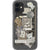 iPhone 12 Mini Esoteric Space Scraps Collage Clear Phone Case - The Urban Flair