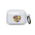 Colorful Retro Flowers Clear Airpods Case