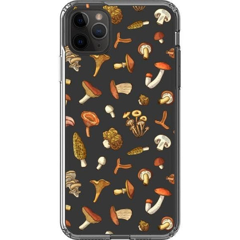 iPhone 11 Pro Max Fall Mushroom Clear Phone Case - The Urban Flair
