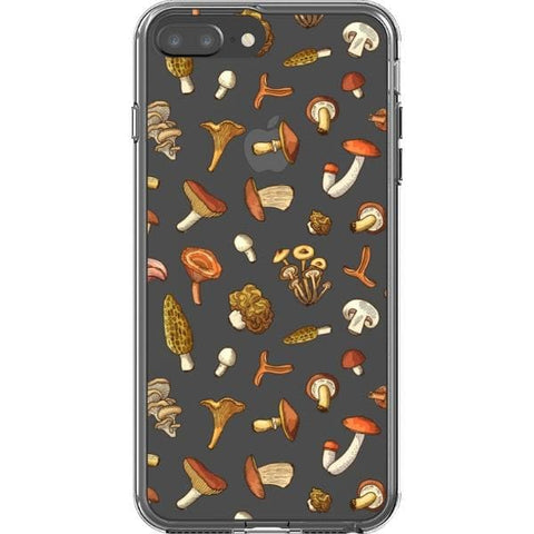 iPhone 7 Plus/8 Plus Fall Mushroom Clear Phone Case - The Urban Flair