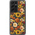 Fall Pressed Flower Print Clear Phone Case Galaxy S21 Ultra exclusively offered by The Urban Flair