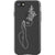 Feminine Line Art Clear Phone Cases for your iPhone SE (2020/2022) exclusively at The Urban Flair