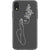 Feminine Line Art Clear Phone Cases for your iPhone XR exclusively at The Urban Flair
