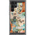 Find My Destiny Scraps Collage Clear Phone Case Galaxy S22 Ultra exclusively offered by The Urban Flair