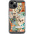 Find My Destiny Scraps Collage Clear Phone Case iPhone 13 exclusively offered by The Urban Flair