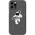 iPhone 12 Pro Max Floating Astronaut Clear Phone Case - The Urban Flair