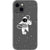 iPhone 13 Mini Floating Astronaut Clear Phone Case - The Urban Flair