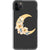 iPhone 11 Pro Max Floral Crescent Moon Clear Phone Case - The Urban Flair