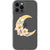 iPhone 13 Pro Max Floral Crescent Moon Clear Phone Case - The Urban Flair
