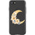iPhone 7/8/SE 2020 Floral Crescent Moon Clear Phone Case - The Urban Flair