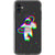 Glitch Floating Astronaut Clear Phone Case for your iPhone 11 exclusively at The Urban Flair