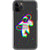 Glitch Floating Astronaut Clear Phone Case for your iPhone 11 Pro exclusively at The Urban Flair