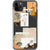 iPhone 11 Pro Max Golden Scraps Collage Clear Phone Case - The Urban Flair
