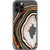 Green Agate Slice Clear Phone Case iPhone 12 Pro exclusively offered by The Urban Flair