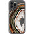 Green Agate Slice Clear Phone Case iPhone 12 Pro Max exclusively offered by The Urban Flair