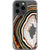 Green Agate Slice Clear Phone Case iPhone 13 Pro exclusively offered by The Urban Flair