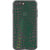 iPhone 7 Plus/8 Plus Green Snakeskin Clear Phone Case - The Urban Flair