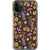 Groovy Nostalgia Clear Phone Case iPhone 11 Pro exclusively offered by The Urban Flair