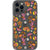 Groovy Nostalgia Clear Phone Case iPhone 12 Pro Max exclusively offered by The Urban Flair