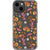 Groovy Nostalgia Clear Phone Case iPhone 13 exclusively offered by The Urban Flair